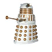 Doctor Who White and Gold Talking RC Dalek